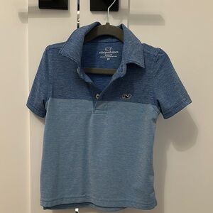 Vineyard Vines Kids Blue Polo Shirt